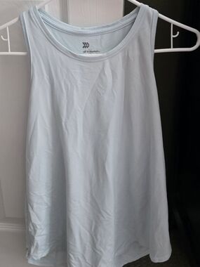 all in motion Light Blue Women's Scoop Neck Tank